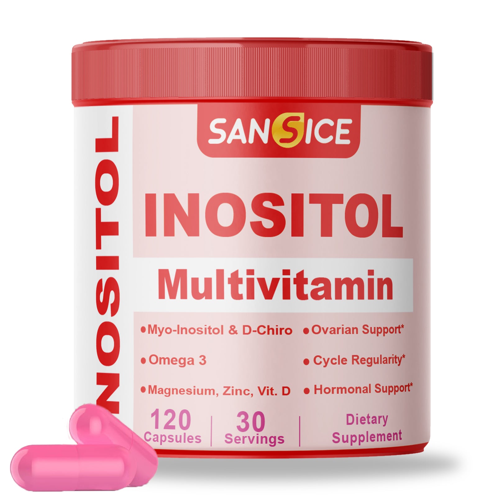 Myo & D-Chiro Inositol Multivitamin Capsules