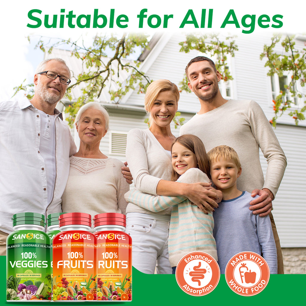 Fruit and Veggies Supplement(4 Pack)