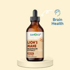 Organic Lion's Mane Focus Liquid Drops - 4 Fl oz