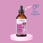 Milk Thistle Liver Detox Supplement- 4 Fl Oz