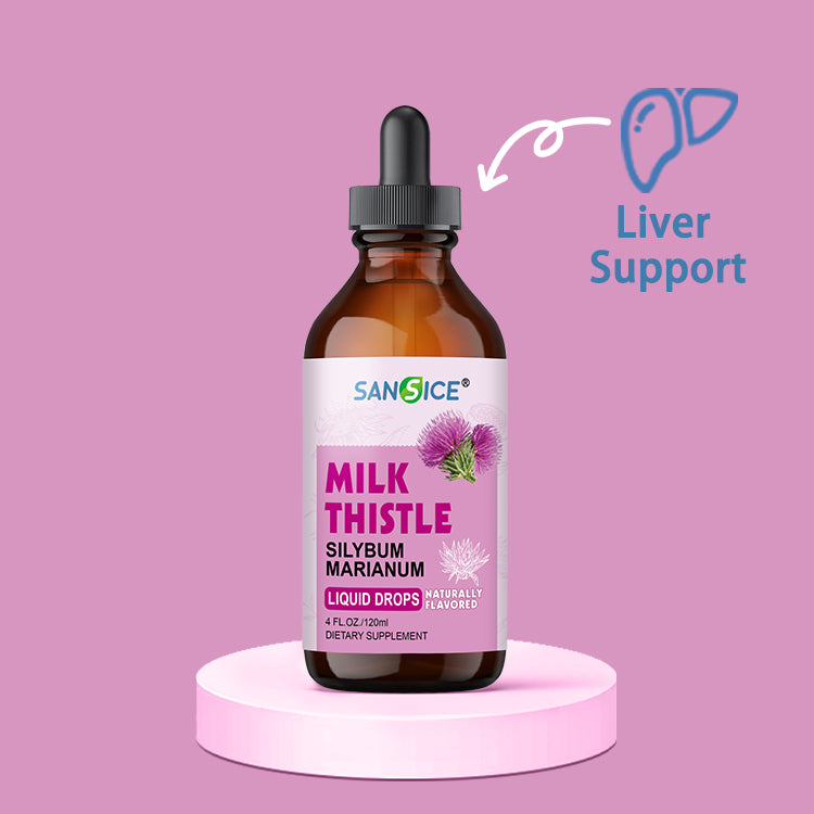 Milk Thistle Liver Detox Supplement- 4 Fl Oz