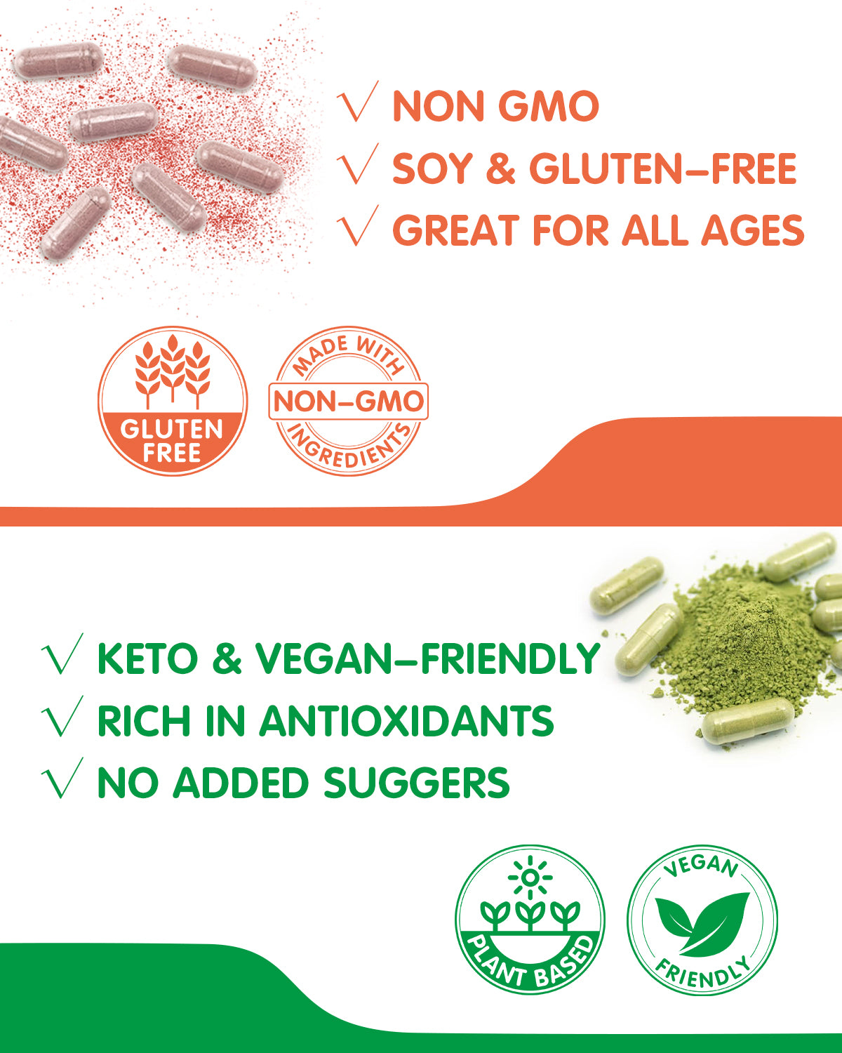 Fruits and Veggies Supplement(2 Pack)