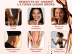 Liposomal L-Lysine 1000mg Liquid Drops-4 fl oz