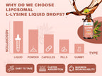 Liposomal L-Lysine 1000mg Liquid Drops-4 fl oz