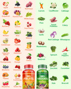 Fruits and Veggies Supplement(2 Pack)