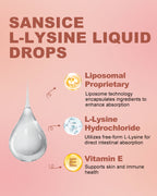 Liquid 500 mg L-Lysine Supplement 4 FL Oz