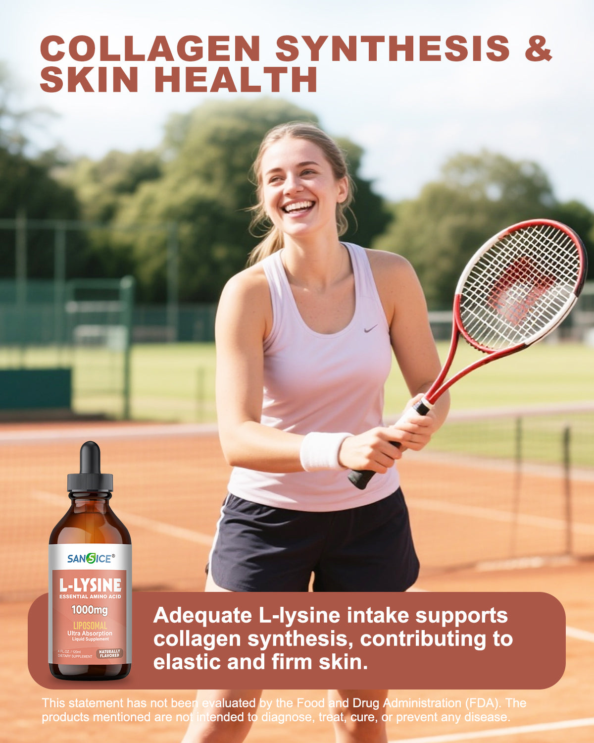 Liposomal L-Lysine 1000mg Liquid Drops-4 fl oz