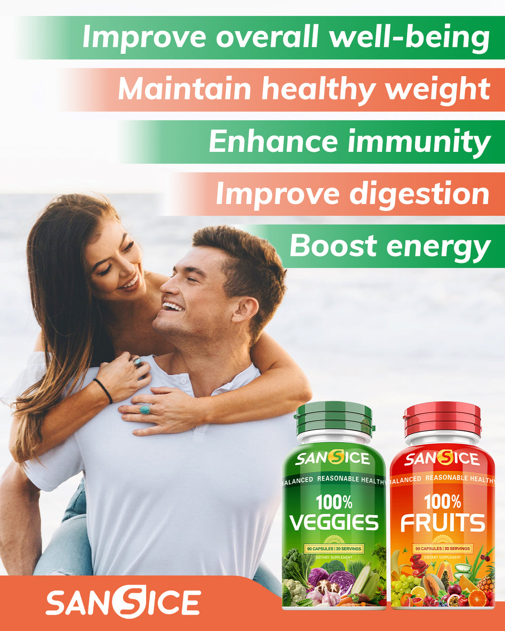 Fruits and Veggies Supplement(2 Pack)
