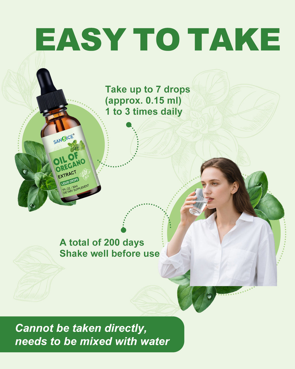 Oil of Oregano Drops(1 FL OZ)