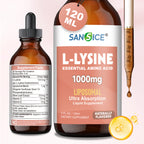 Liposomal L-Lysine 1000mg Liquid Drops-4 fl oz